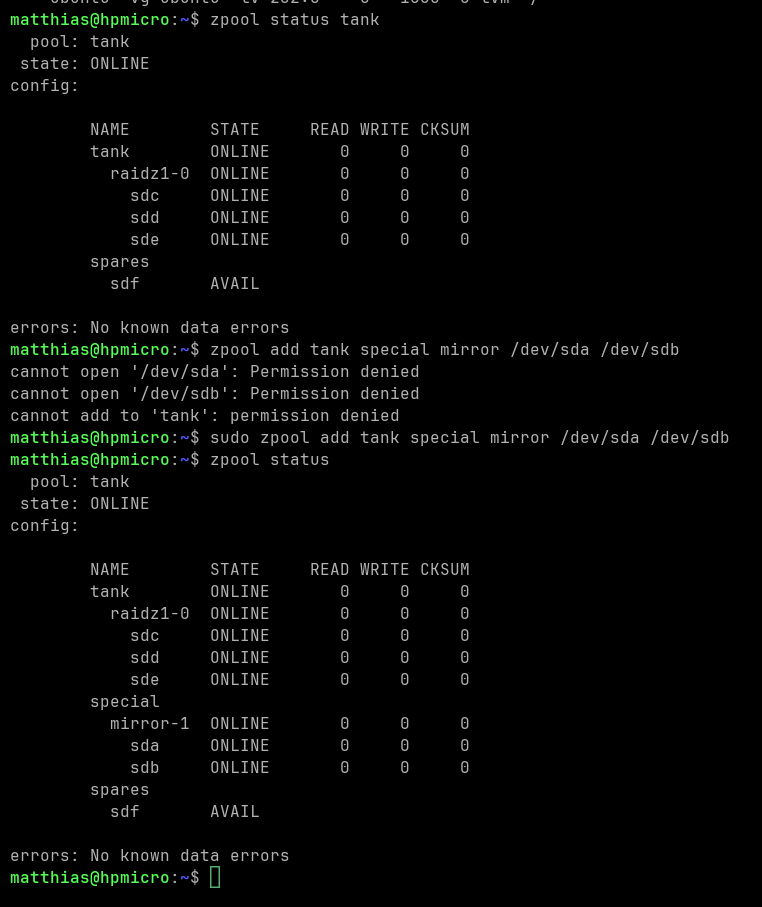 Special Device Mirror ergänzen